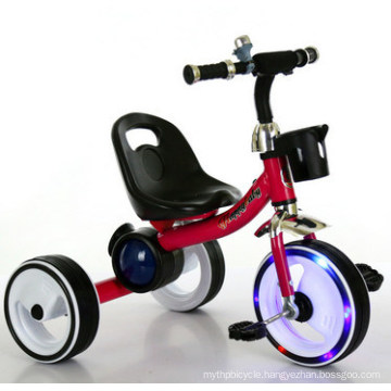 New Children Baby Tricke Tricycle Cheap Kids Tricycle with flash Light